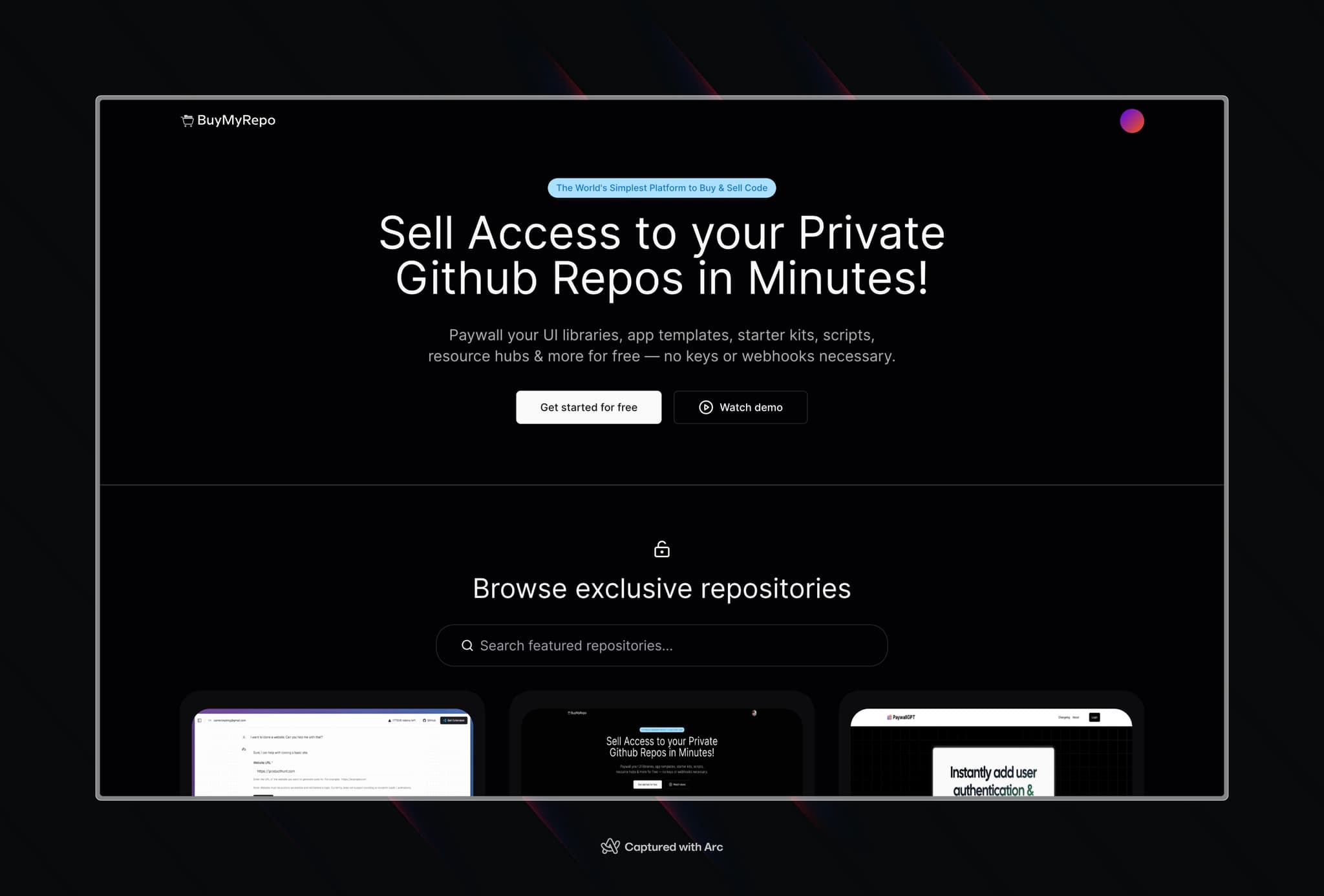 BuyMyRepo